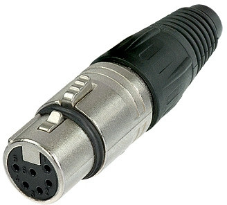 Hlavní obrázek 5 PIN XLR F NEUTRIK NC6FX