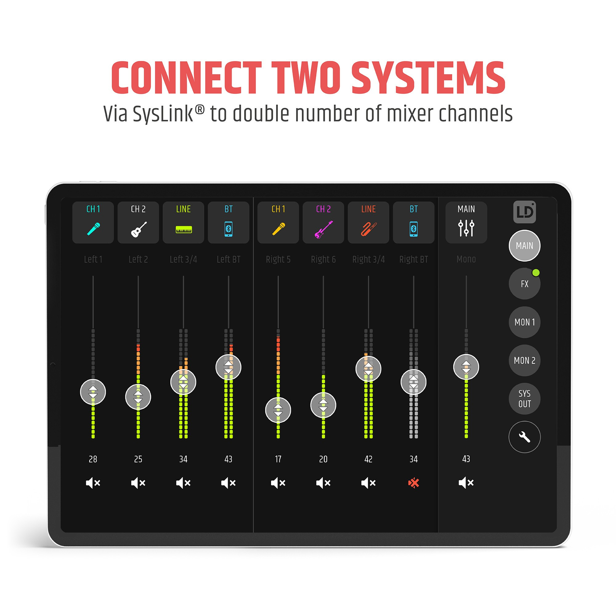 Galerijní obrázek č.35 Aktivní reproboxy LD SYSTEMS MAUI 28 G3 MIX