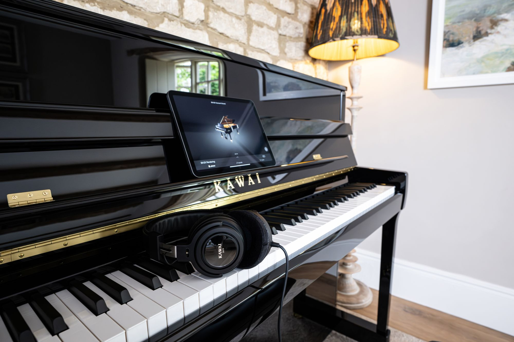 Galerijní obrázek č.5 Digitální piana KAWAI K-200 ATX4 - Ebony Polish