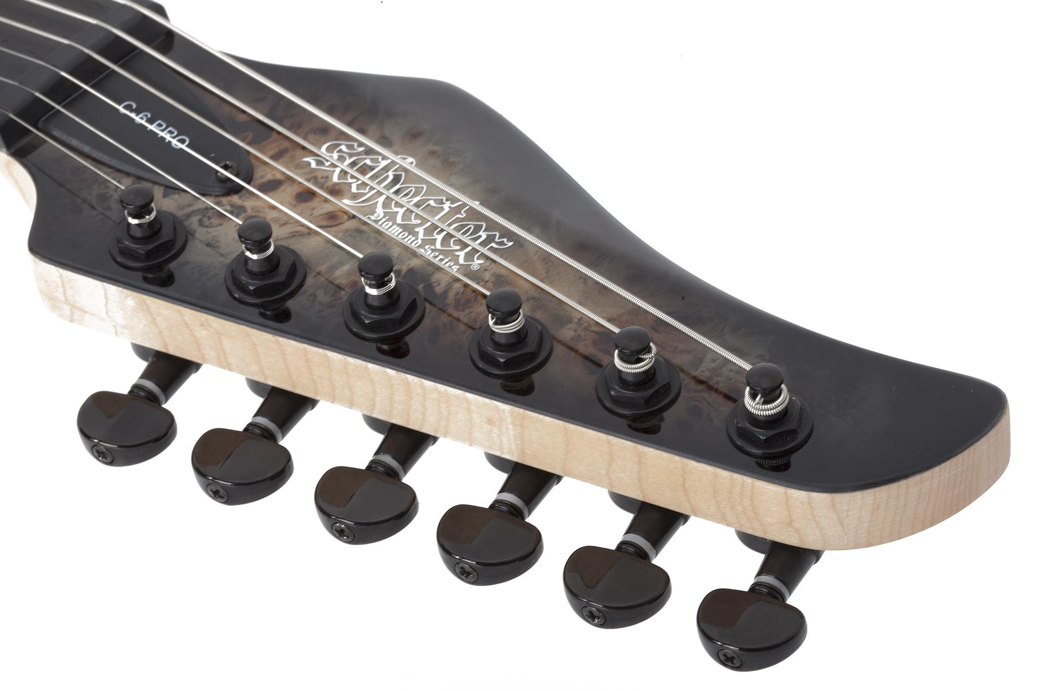 Galerijní obrázek č.8 Superstrat SCHECTER C-6 PRO Charcoal Burst