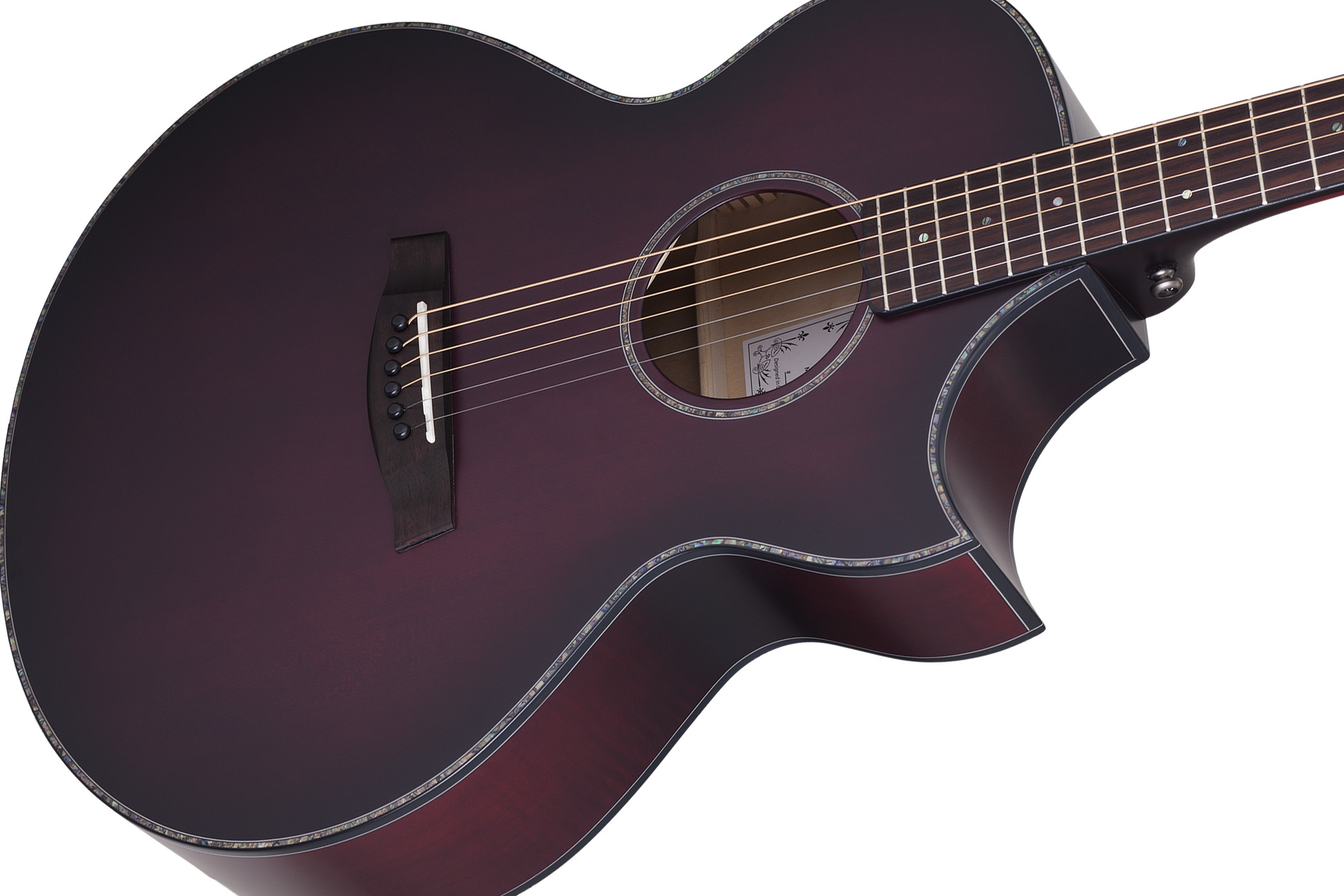 Galerijní obrázek č.8 Další tvary SCHECTER Orleans Stage Acoustic Vampyre Red Burst Satin