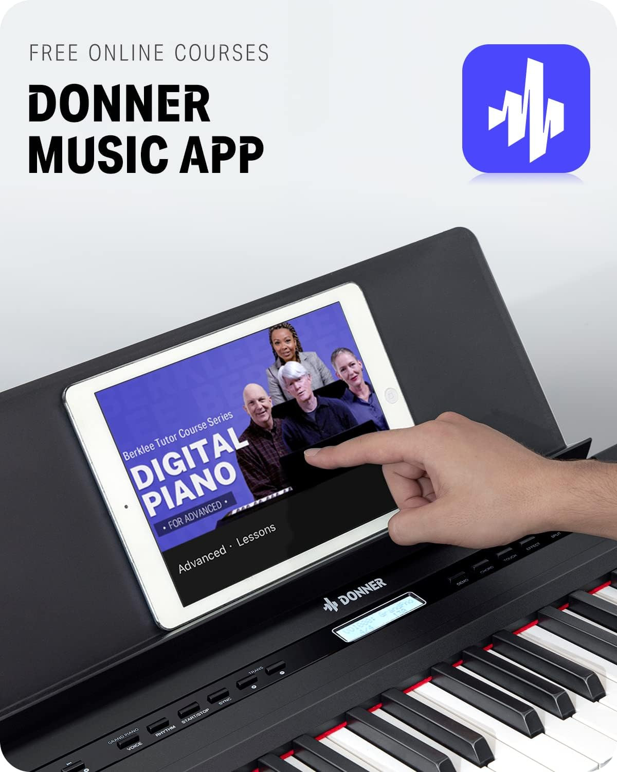Galerijní obrázek č.5 Klávesy DONNER DEP-20 Set