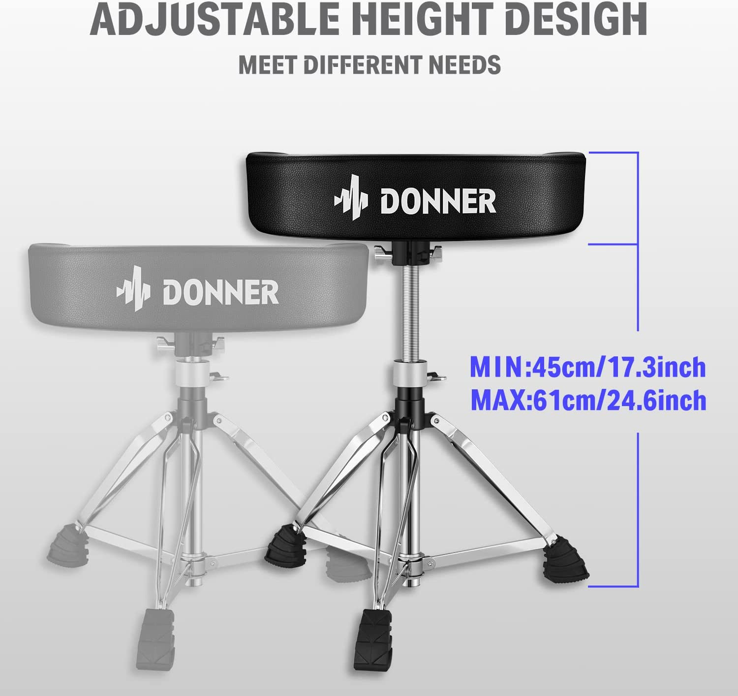 Galerijní obrázek č.3 Stoličky DONNER Drum Throne