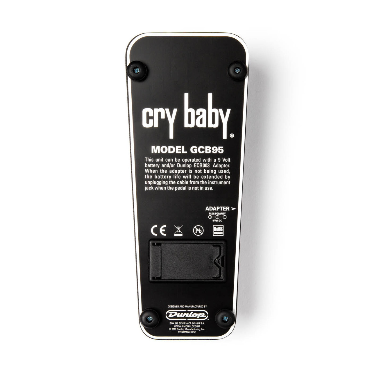 Galerijní obrázek č.1 Wah-wah DUNLOP Original CryBaby Wah GCB95