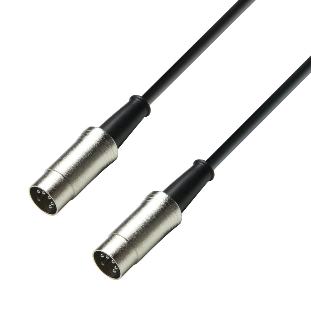 Hlavní obrázek MIDI kabely ADAM HALL 3 Star Series - K3 MIDI 0300 BLK-5