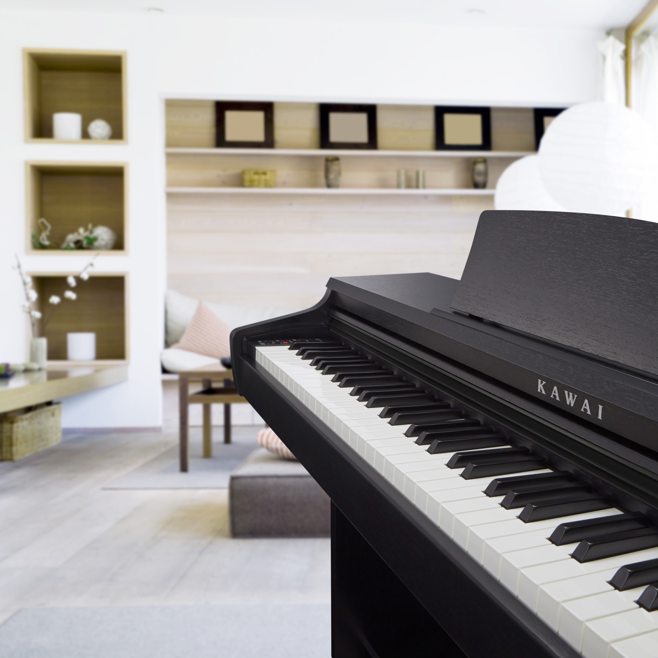 Galerijní obrázek č.3 Klávesy KAWAI KDP120 B - Black