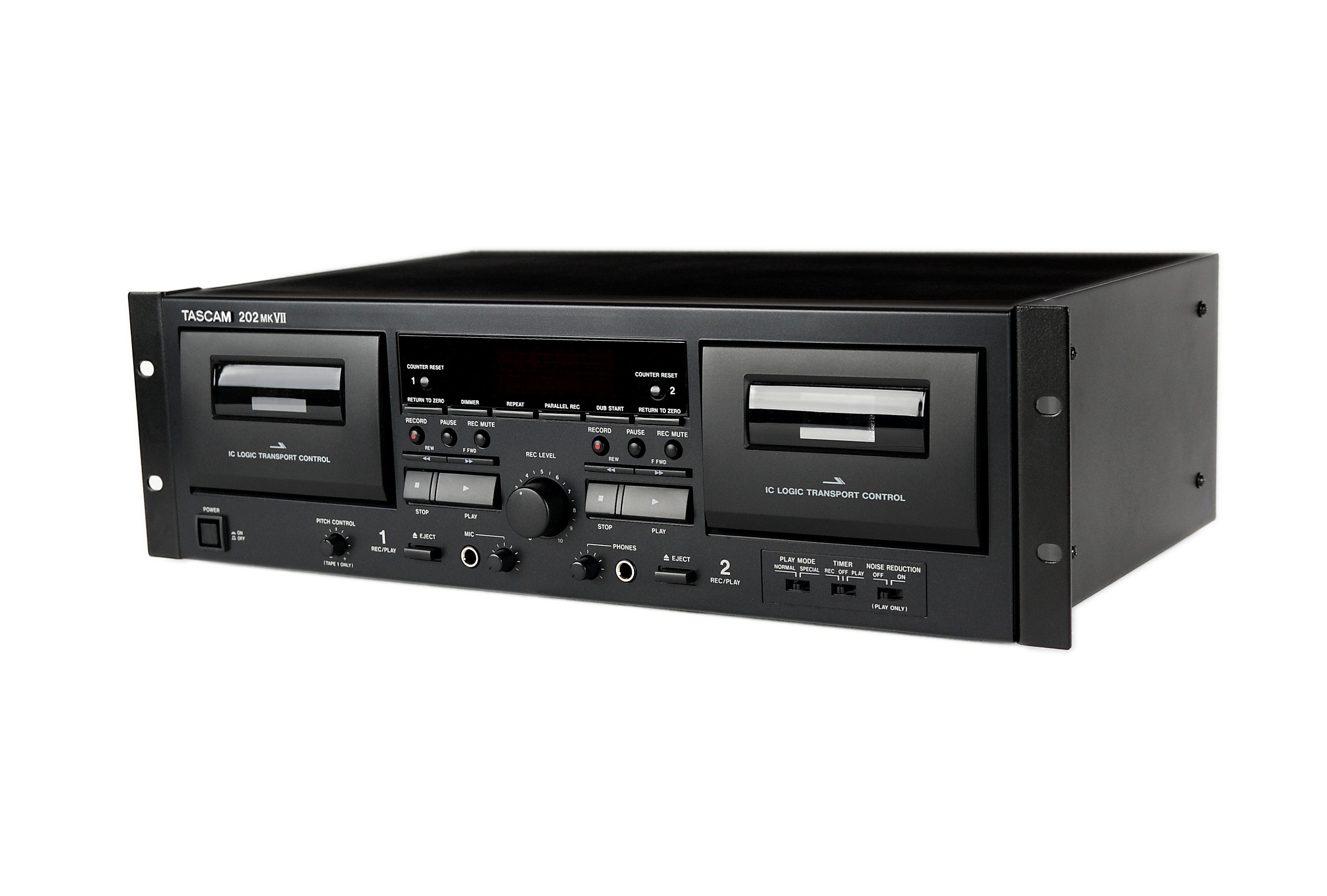 Galerijní obrázek č.2 Profesionální CD/DVD/USB/SD/MC přehrávače TASCAM 202MKVII
