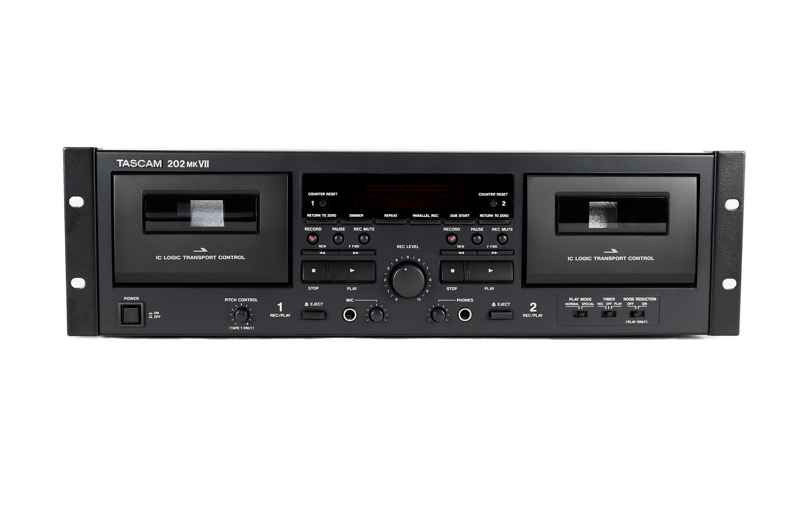 Galerijní obrázek č.3 Profesionální CD/DVD/USB/SD/MC přehrávače TASCAM 202MKVII