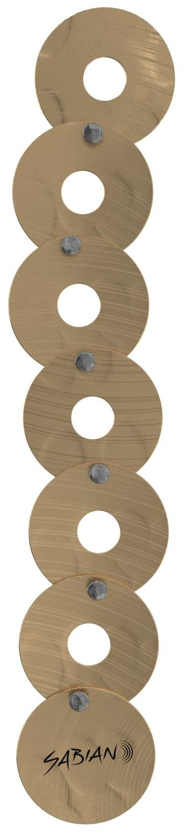 Galerijní obrázek č.2 Efektové činely SABIAN AA CYMBITS O-Zone Chain