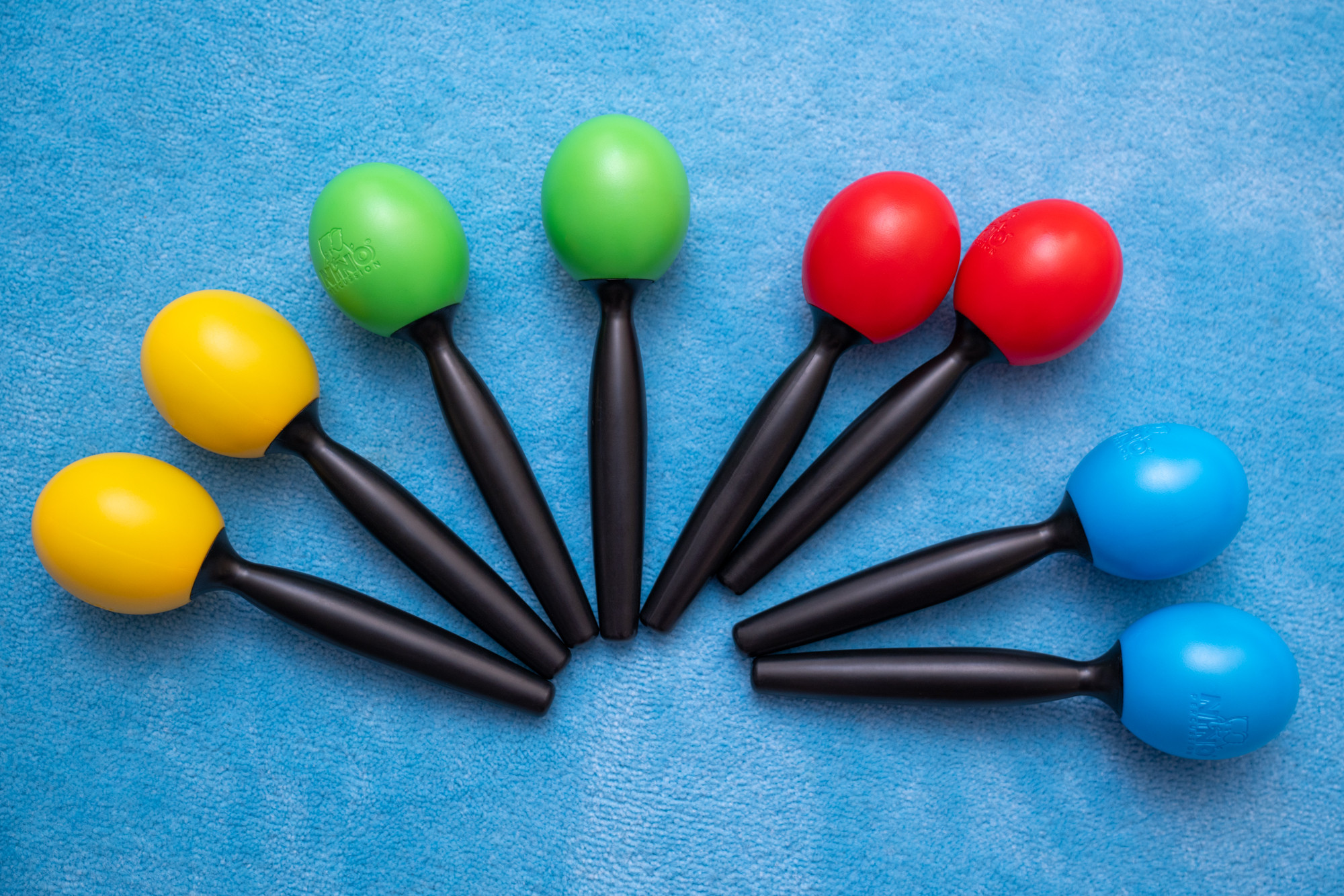 Galerijní obrázek č.3 Maracas NINO PERCUSSION NINO575GG Molded ABS Maracas - Grass Green