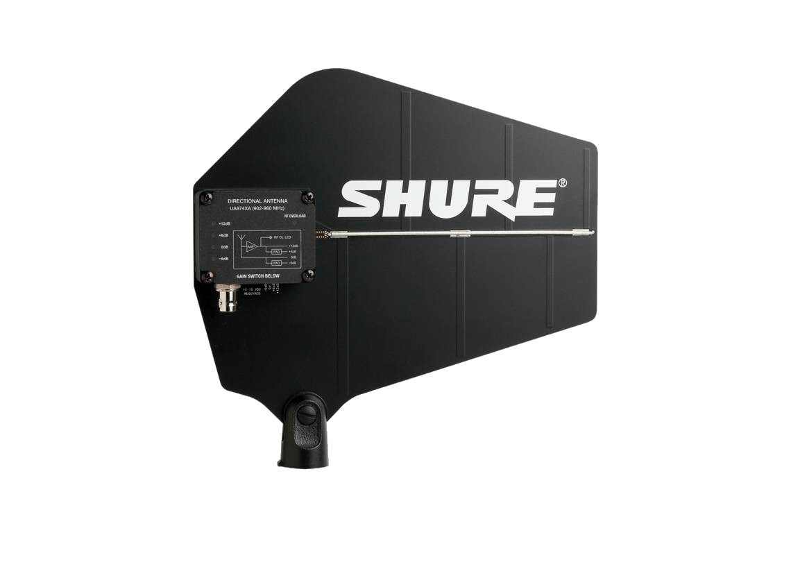 Hlavní obrázek Antény a slučovače pro bezdrátové systémy SHURE UA874US (470-698MHz)