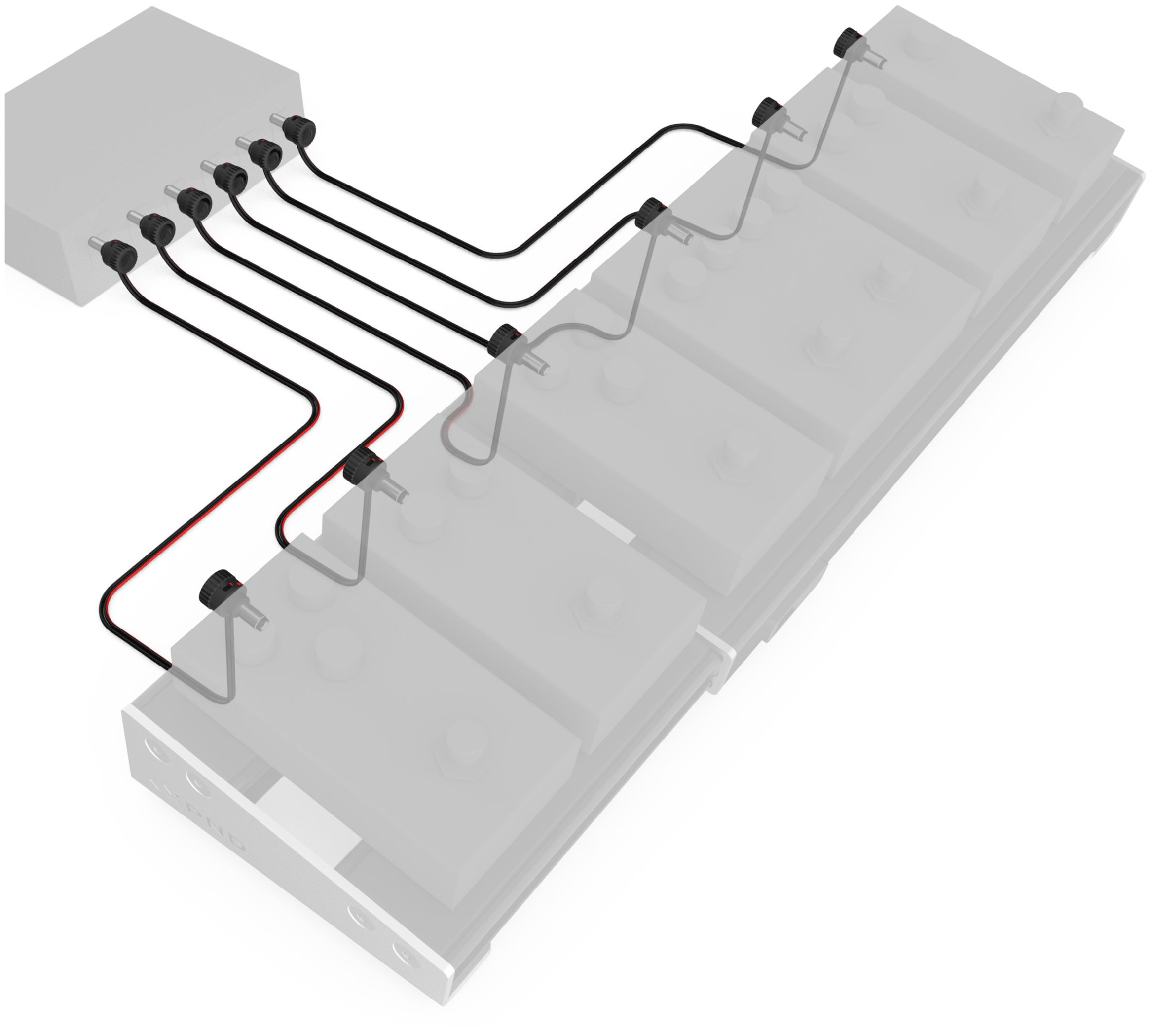 Galerijní obrázek č.4 Doplňky k pedalboardům D'ADDARIO XPND DIY Power Cable Kit
