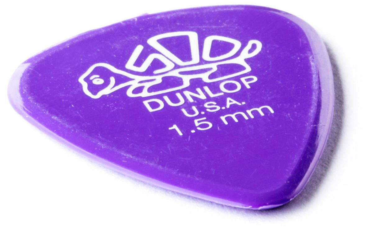 Galerijní obrázek č.1 Tvrdost do 2.0 DUNLOP Delrin 500 Pick 1,5mm - 12 ks