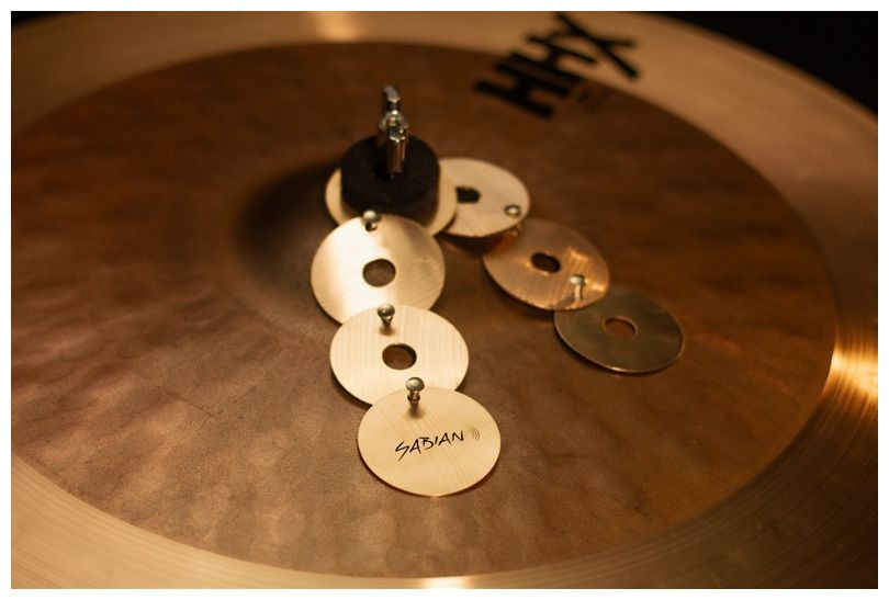 Galerijní obrázek č.4 Efektové činely SABIAN AA CYMBITS O-Zone Chain