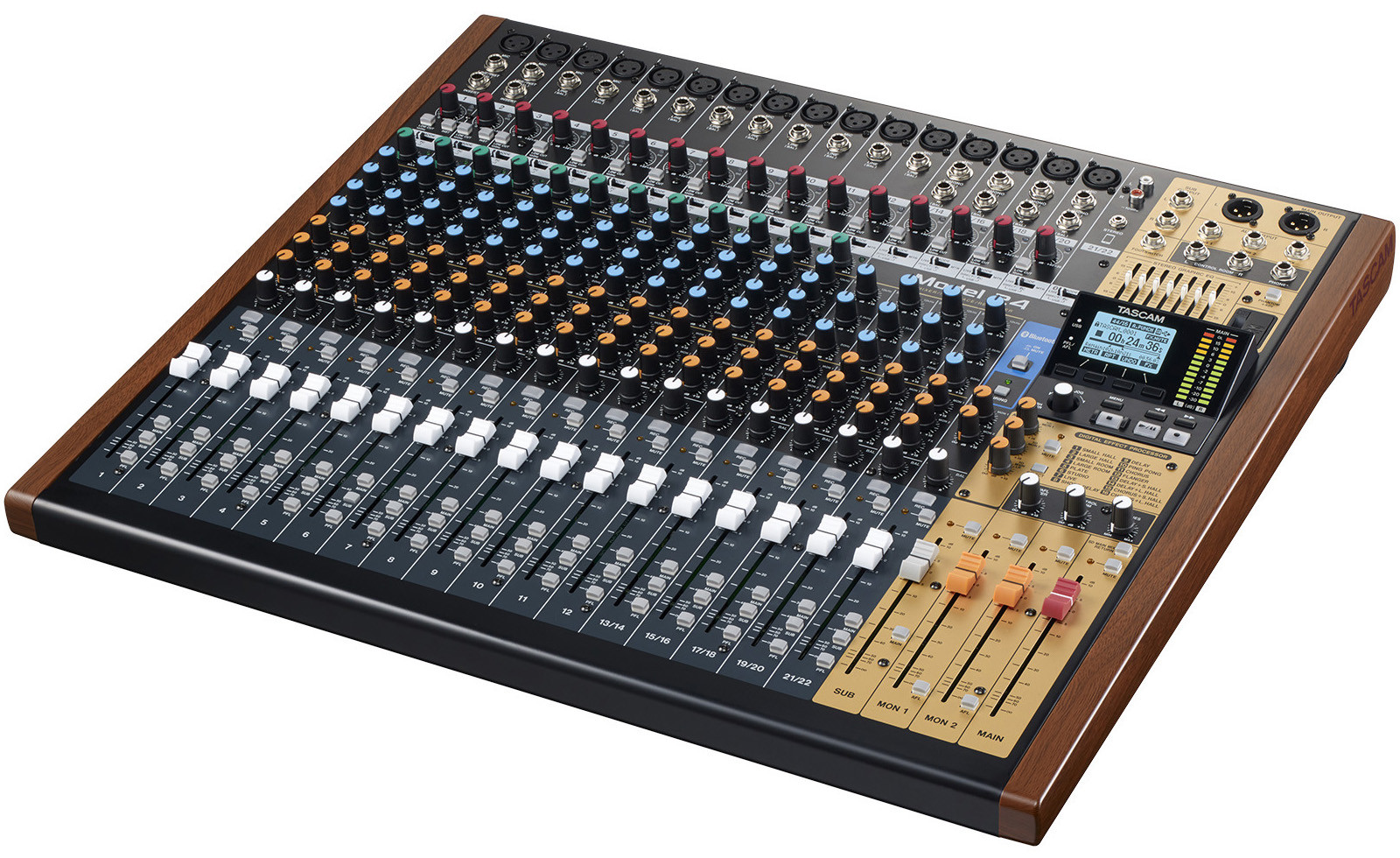Galerijní obrázek č.3 Mixážní pulty s efektem TASCAM Model 24
