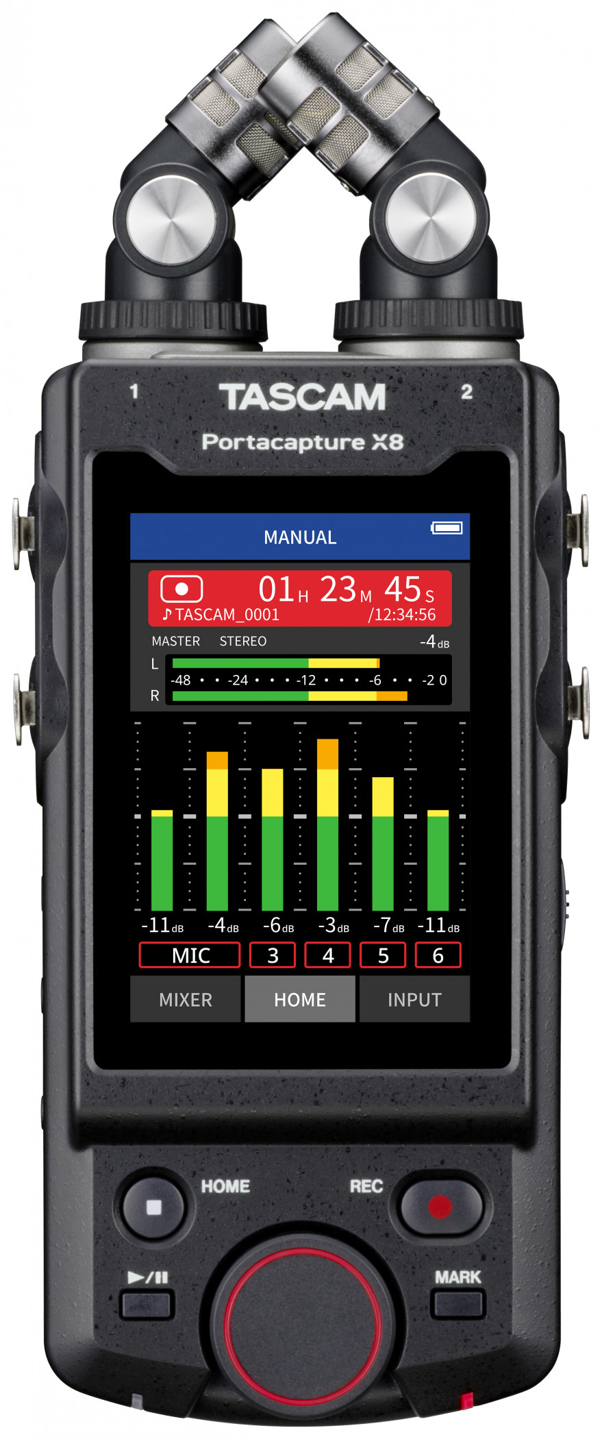 Hlavní obrázek Vícestopé rekordéry přenosné TASCAM Portacapture X8