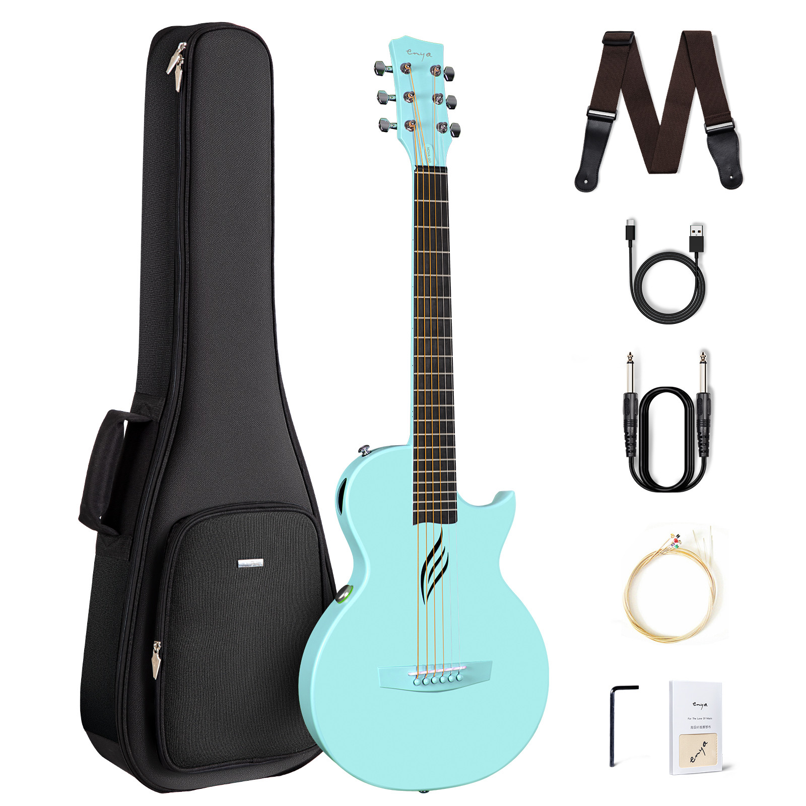 Hlavní obrázek Akustické sety ENYA MUSIC Nova Go AcousticPlus SP1 - Blue