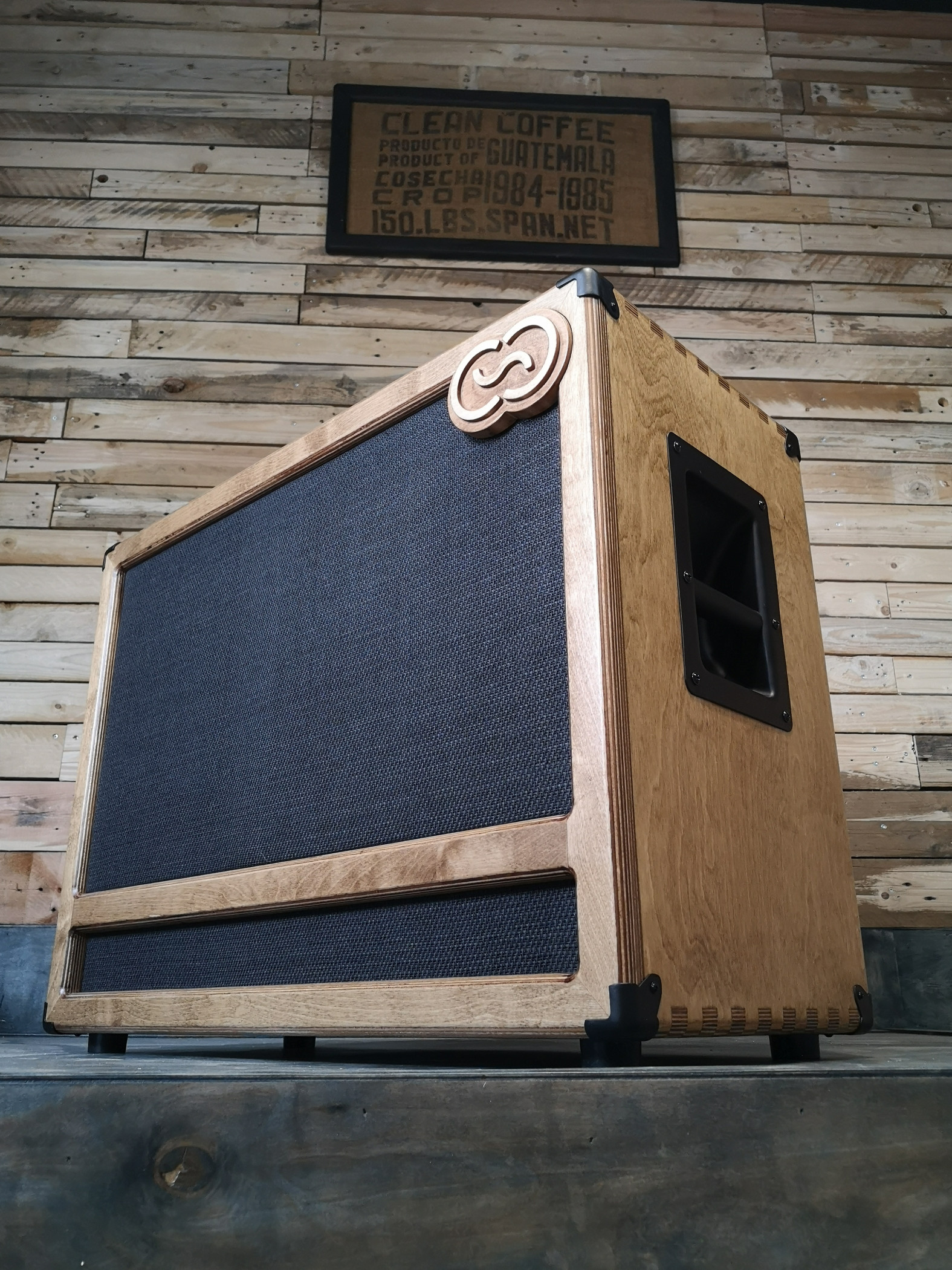 Galerijní obrázek č.3 2 reproduktory COFFEE CUSTOM CAB Latte 212 - Walnut