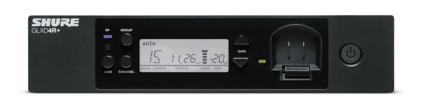 Galerijní obrázek č.4 S ručním mikrofonem SHURE GLXD24R+/SM58