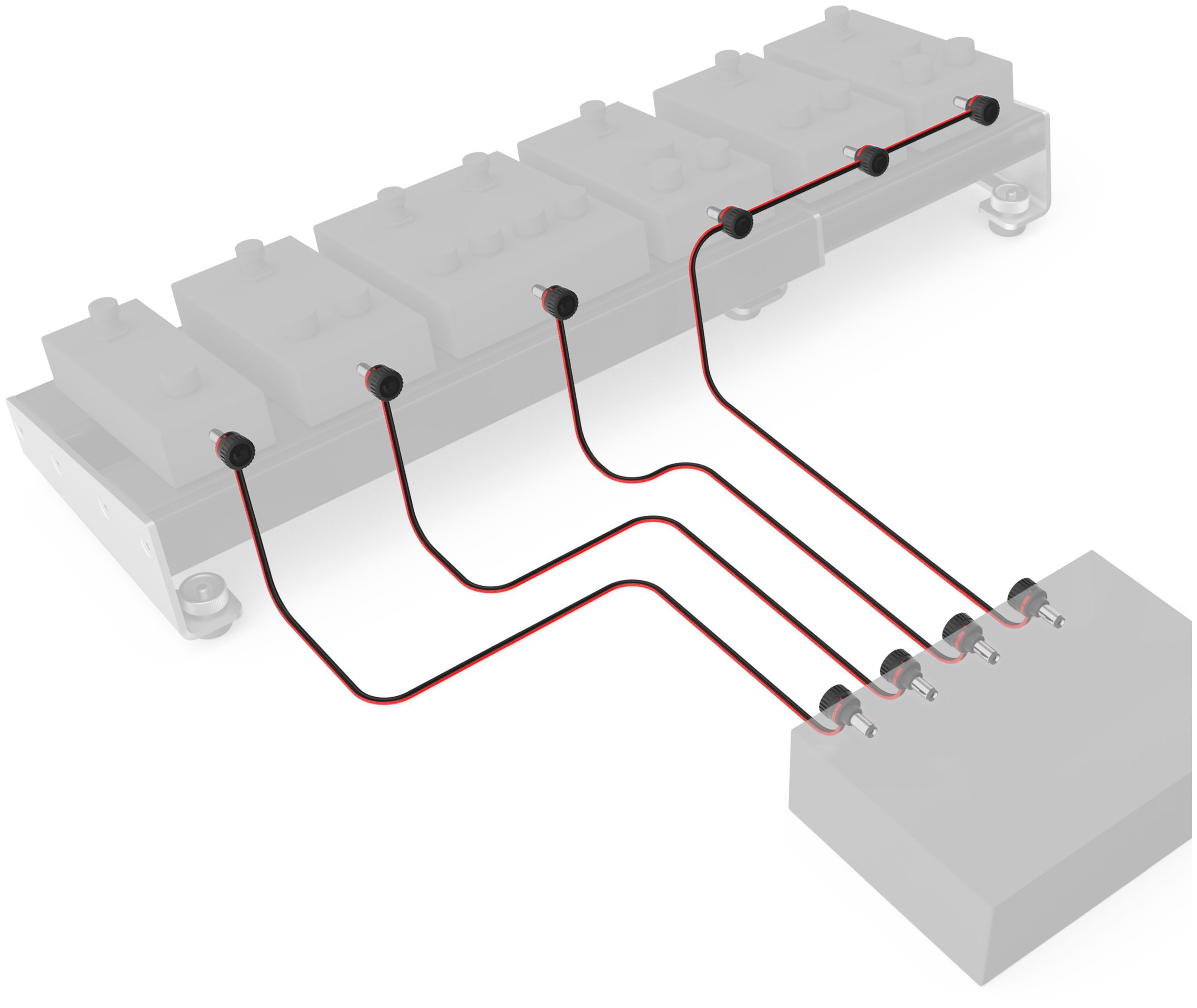 Galerijní obrázek č.3 Doplňky k pedalboardům D'ADDARIO XPND DIY Power Cable Kit