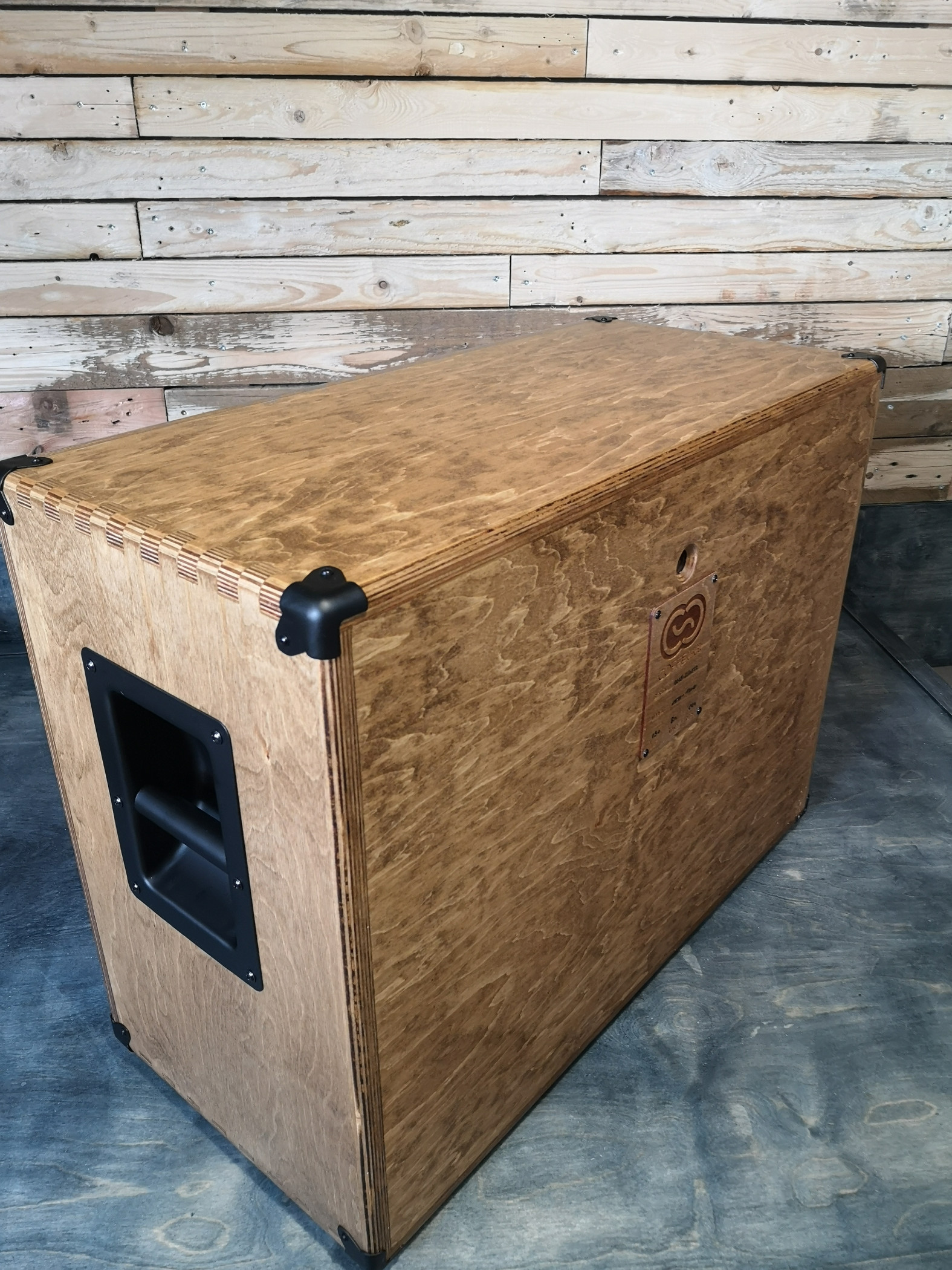 Galerijní obrázek č.5 2 reproduktory COFFEE CUSTOM CAB Latte 212 - Walnut