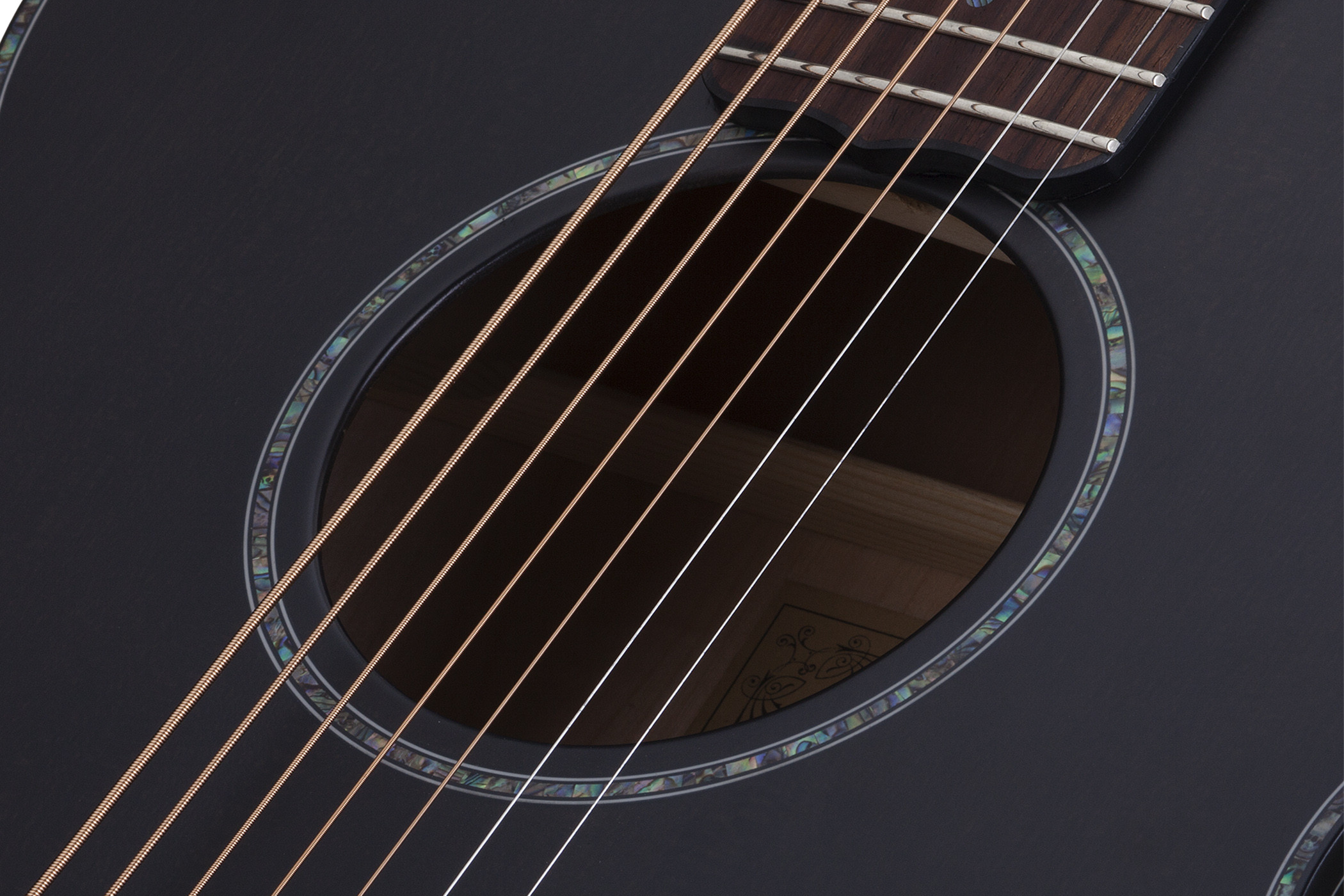 Galerijní obrázek č.6 Jumbo SCHECTER Orleans Stage-7 Acoustic - Satin See Thru Black
