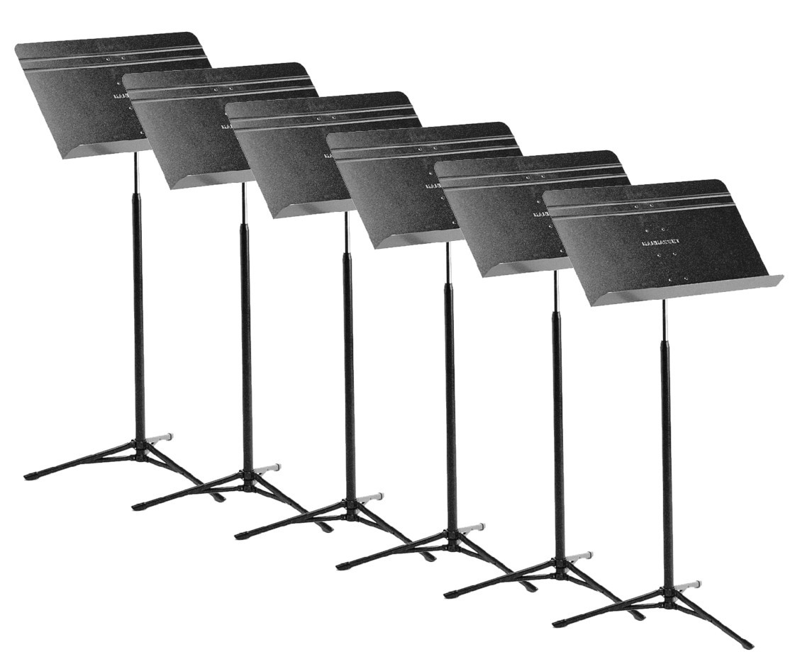 Hlavní obrázek Notové stojany MANHASSET Model 5206 Voyager Stand Box of 6