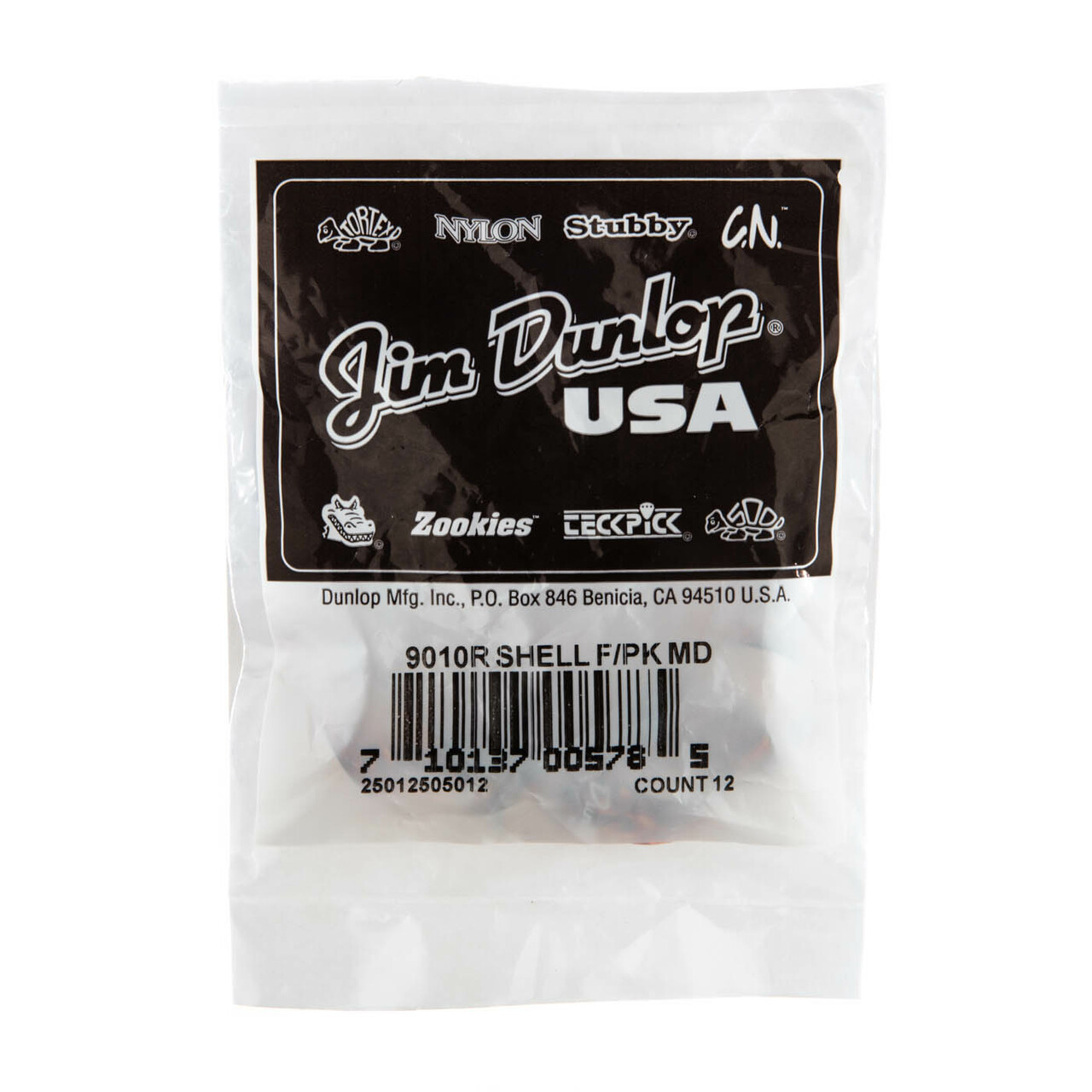 Galerijní obrázek č.1 Prstýnky DUNLOP 9010R SHELL MEDIUM FINGERPICKS
