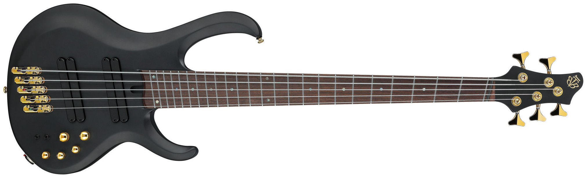 Hlavní obrázek 5strunné IBANEZ BTB605LM-BKF - Black Flat Light-Angled