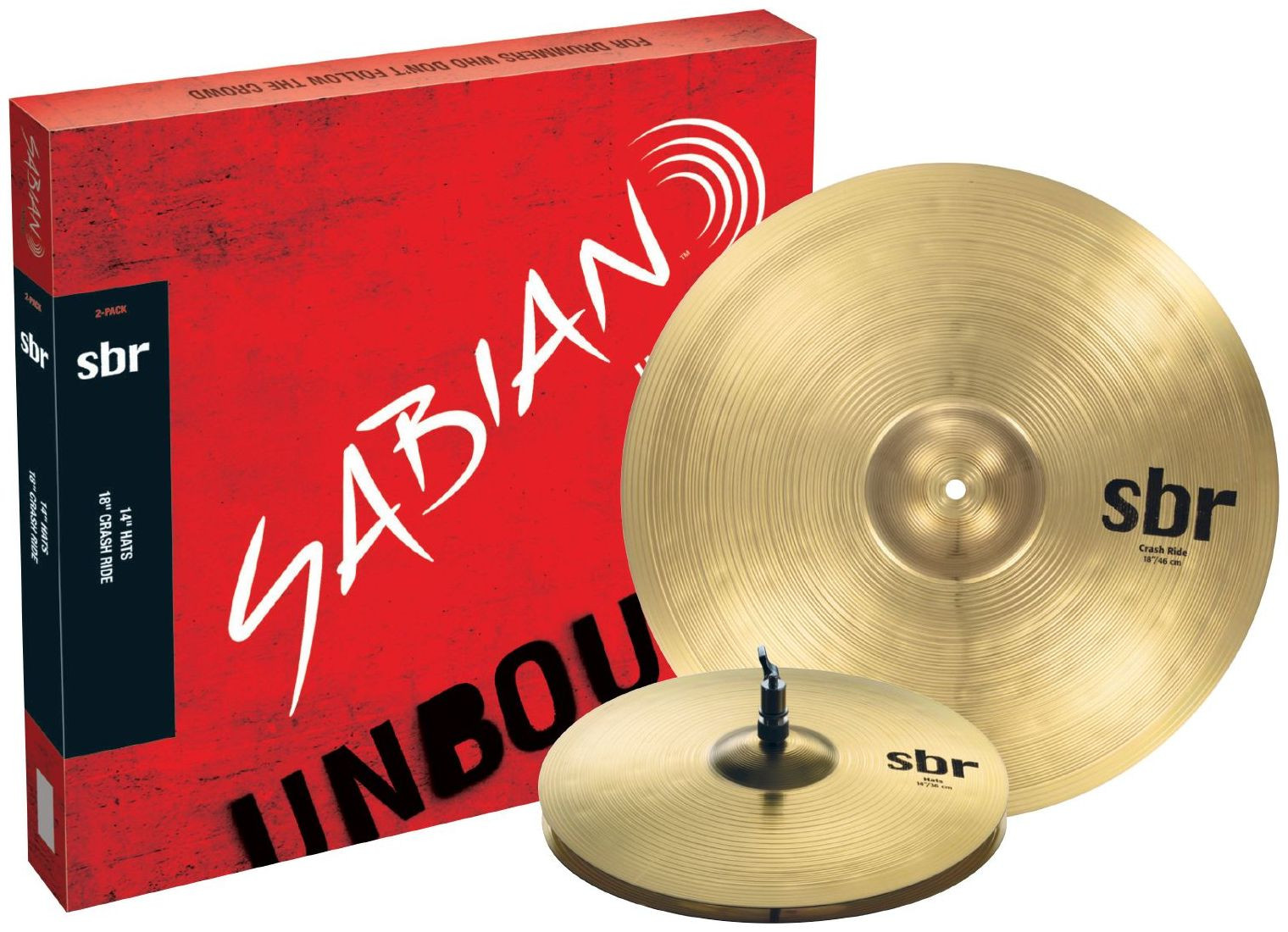Hlavní obrázek Činelové sady SABIAN SBR 2-Pack