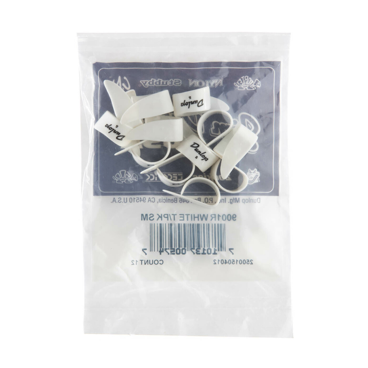 Hlavní obrázek Prstýnky DUNLOP 9001R WHITE SMALL THUMBPICKS