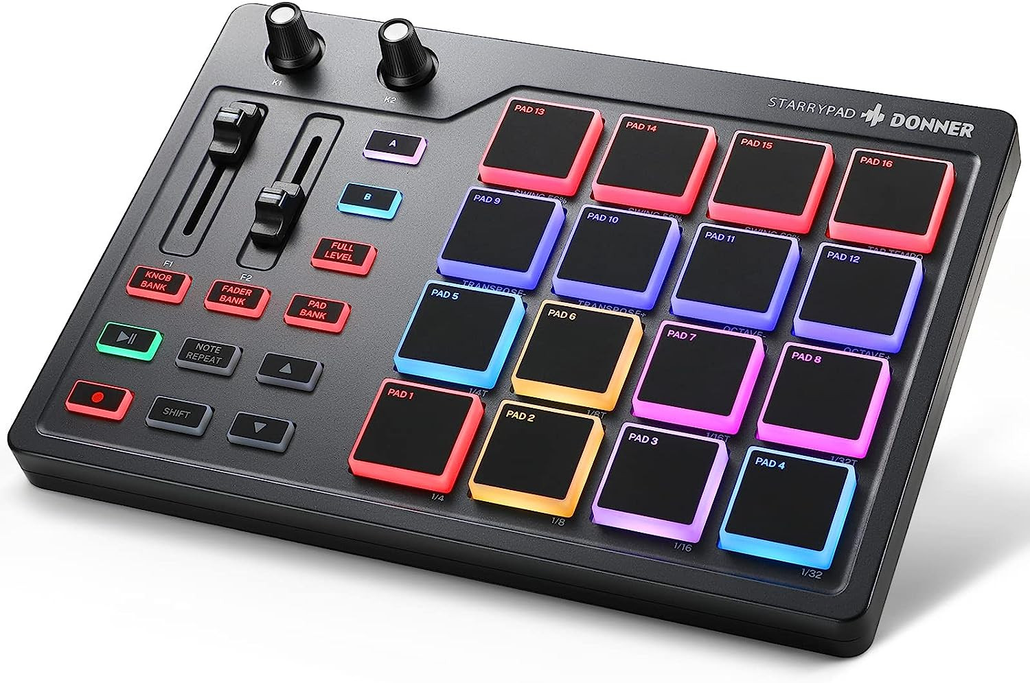 Galerijní obrázek č.1 MIDI kontrolery DONNER STARRYPAD