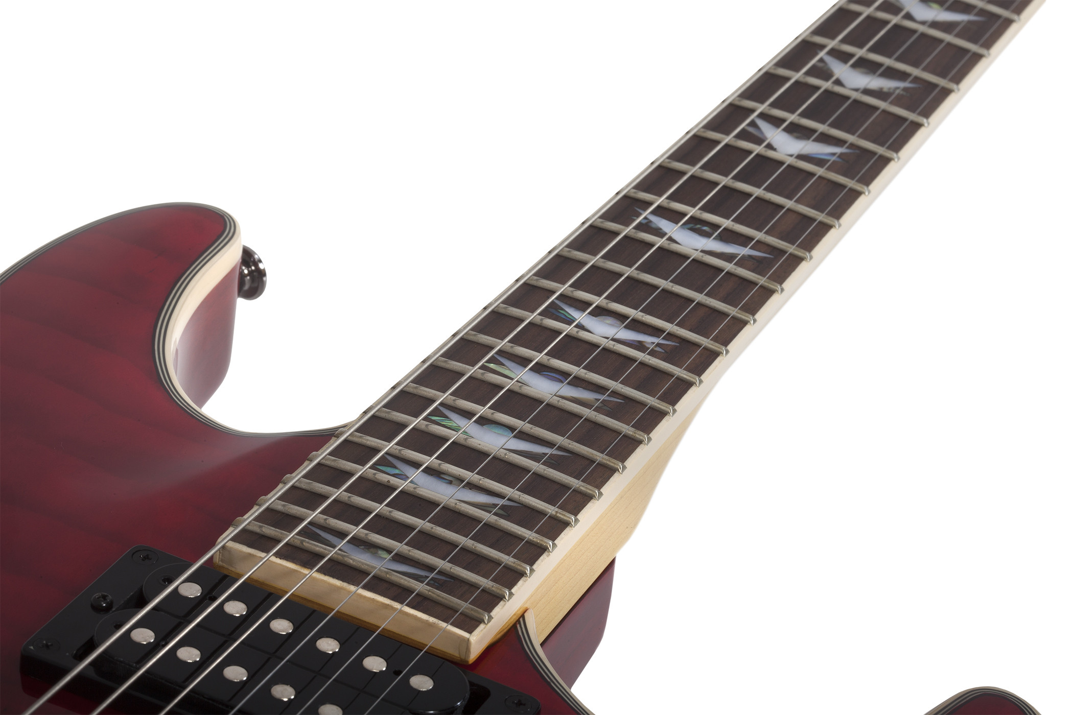 Galerijní obrázek č.7 Superstrat SCHECTER Omen Extreme-6 - Blood Burst