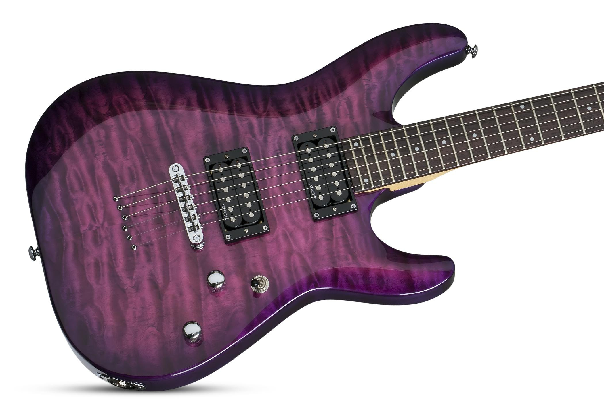 Galerijní obrázek č.1 Superstrat SCHECTER C-6 Plus Electric Magenta