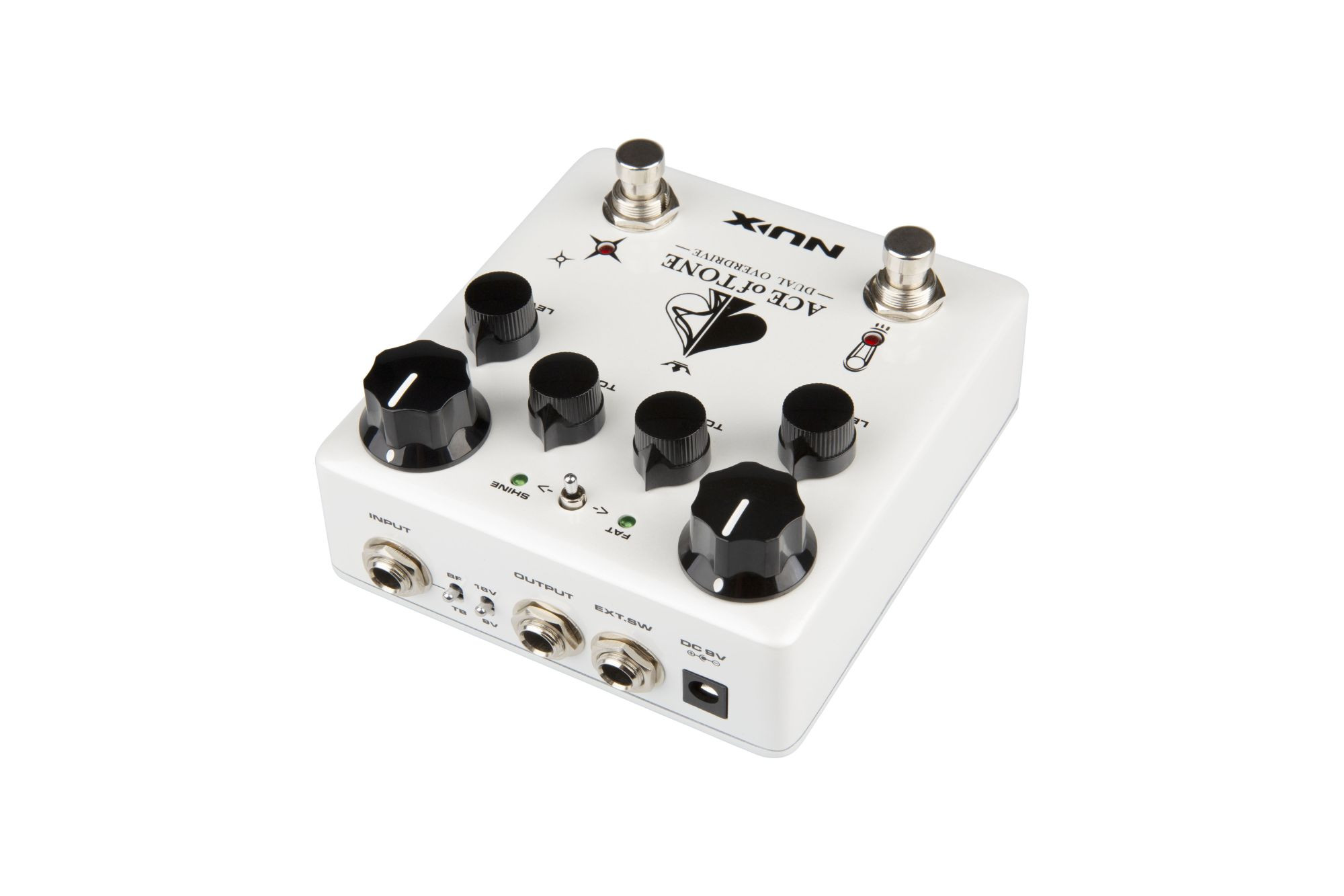 Galerijní obrázek č.4 Overdrive, distortion, fuzz, boost NUX NDO-5 Ace of Tone