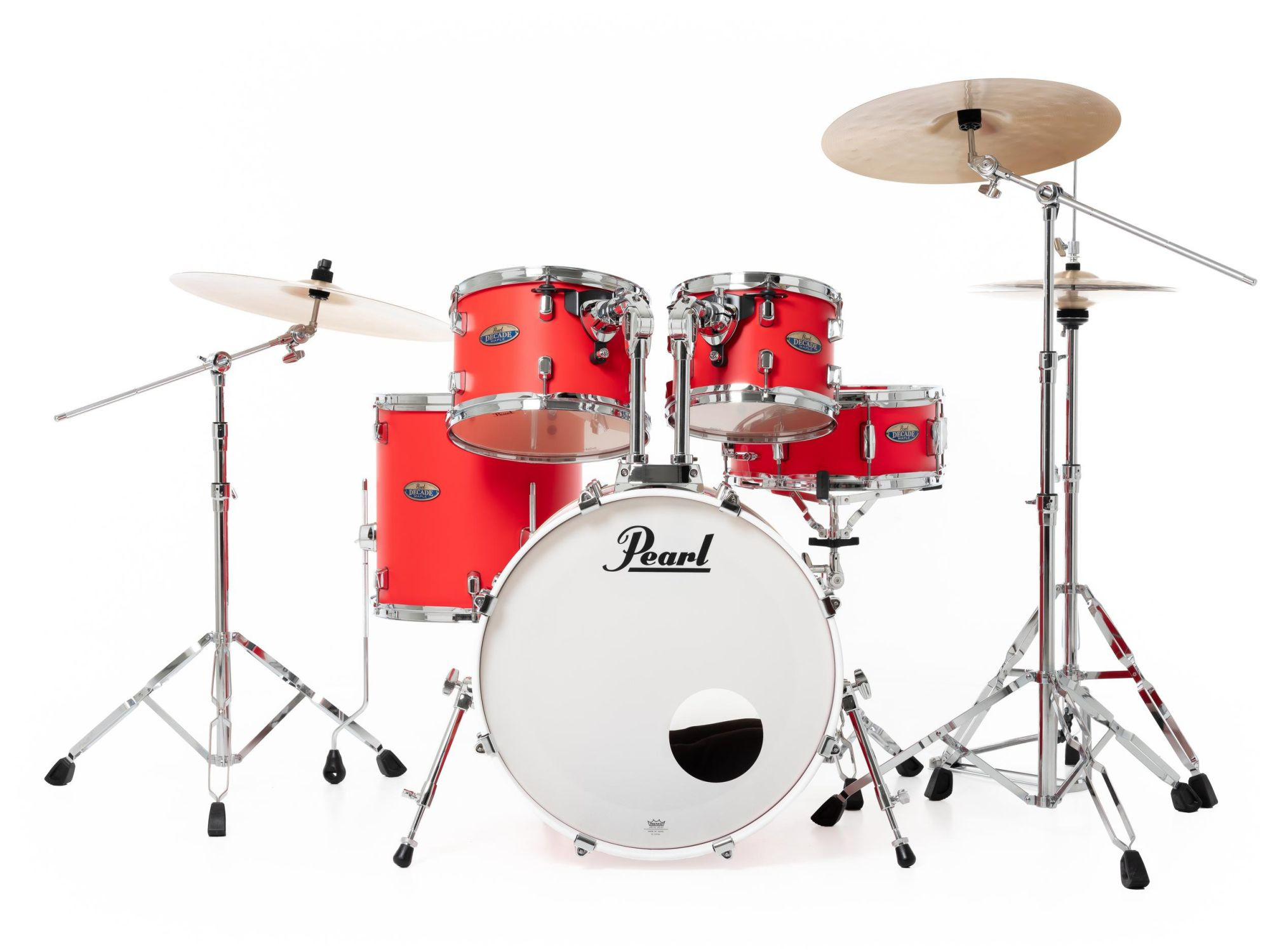 Galerijní obrázek č.2 20“; 10“, 12“; 14“ PEARL DMP905/C899 Decade Maple - Matte Racing Red