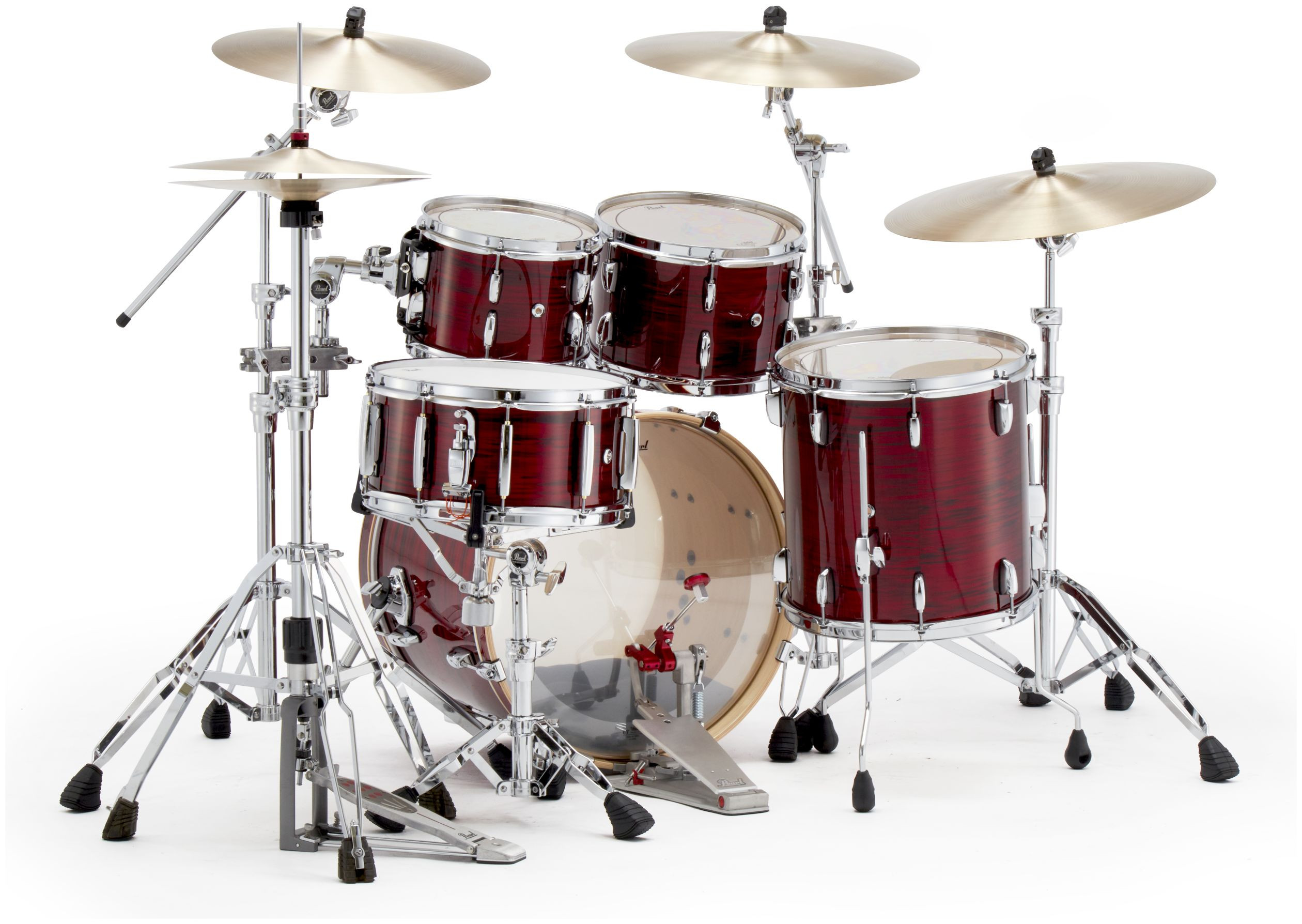 Galerijní obrázek č.3 20“; 10“, 12“; 14“ PEARL PMX904XP/C808 Professional Series - Velvet Crimson