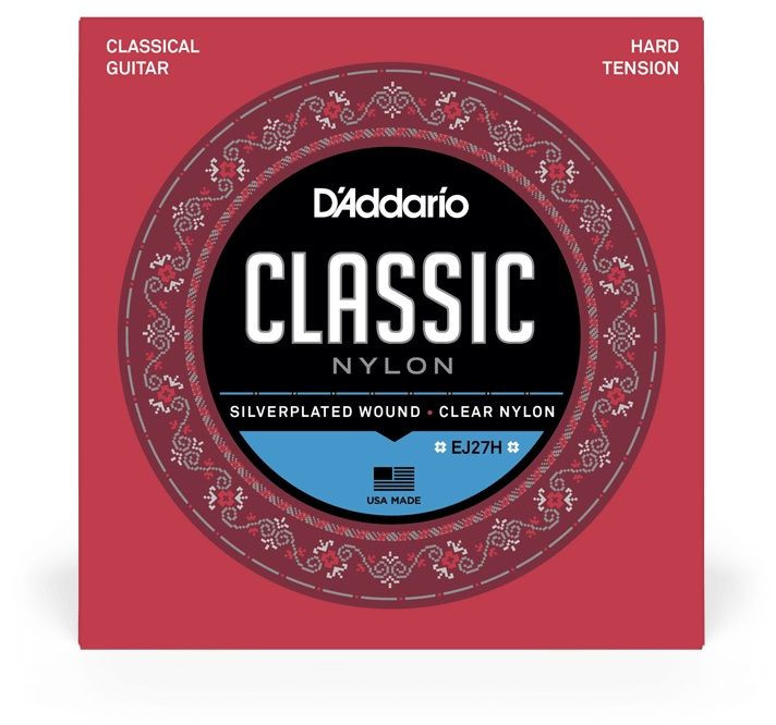 Hlavní obrázek Hard tension D'ADDARIO EJ27H Classic Nylon Heavy - .029 - .044
