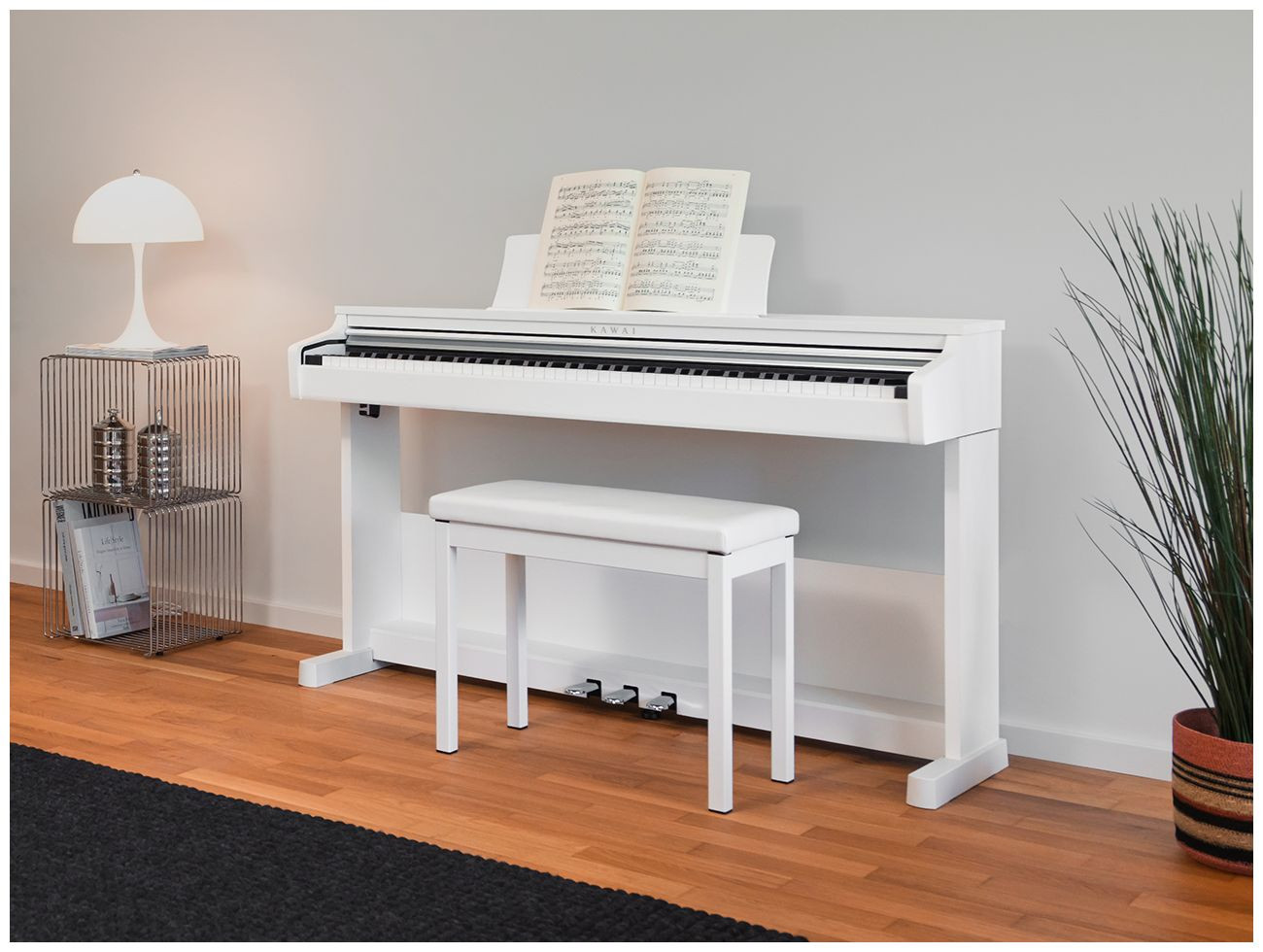 Galerijní obrázek č.10 Klávesy KAWAI CX102W - White