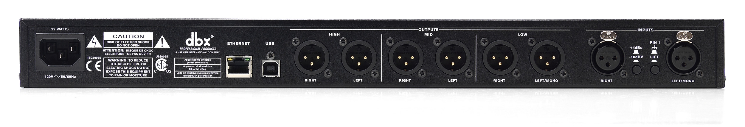 Galerijní obrázek č.1 Studio a nahrávání DBX DRIVERACK PA2