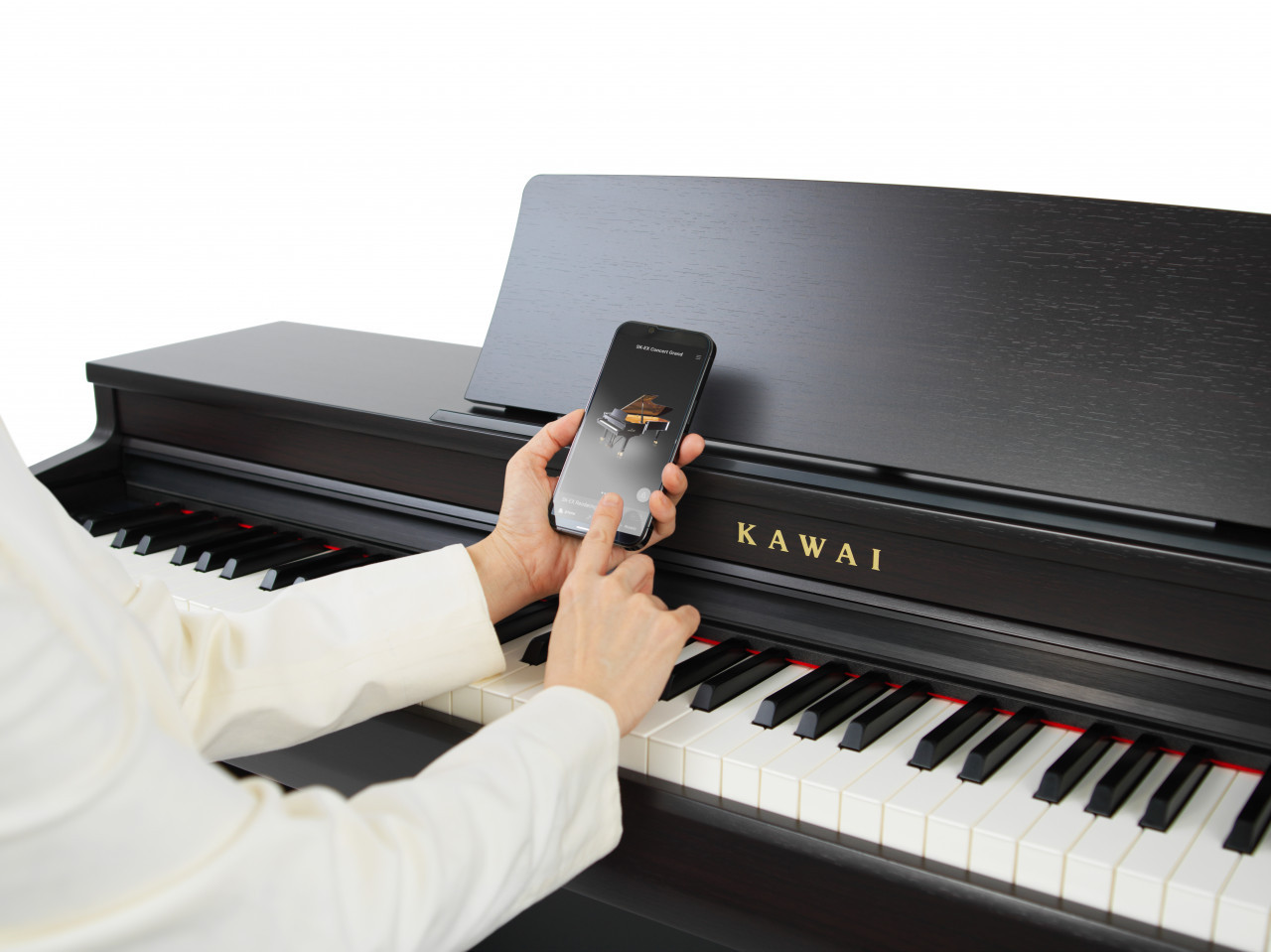 Galerijní obrázek č.3 Klávesy KAWAI CN201R - Premium Rosewood