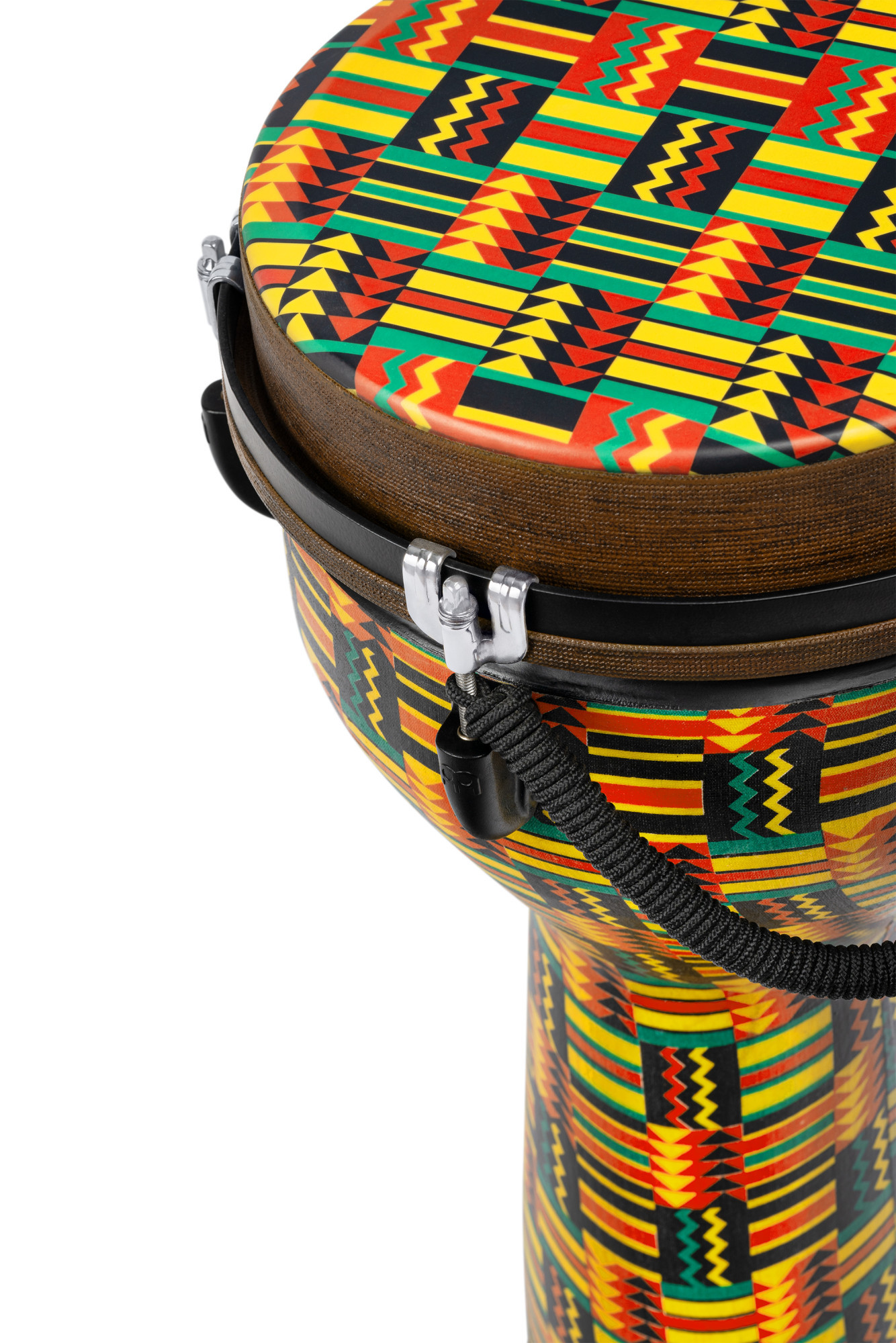 Galerijní obrázek č.1 Djembes MEINL JD10SI-DH Jumbo Synthetic Djembe 10” - Simbra/Designer Head