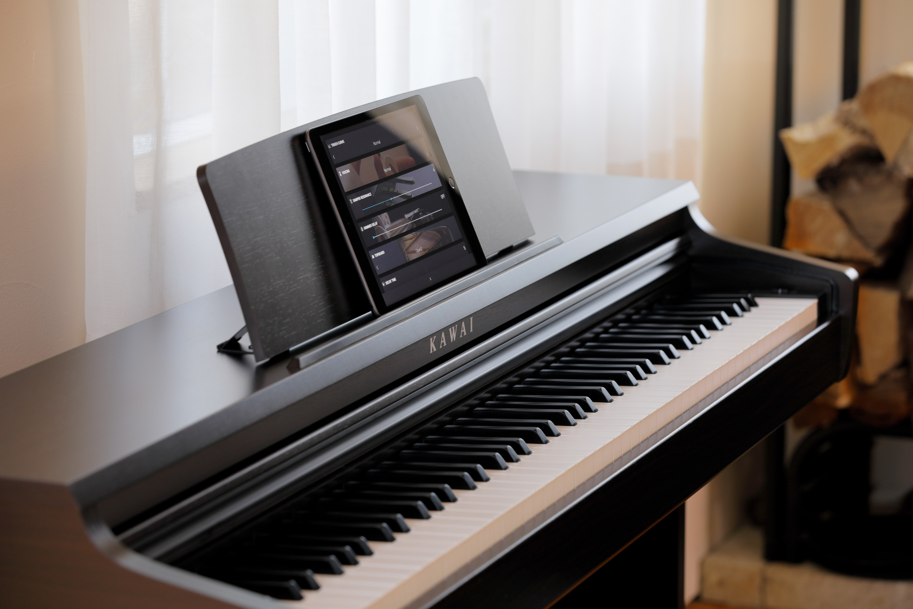 Galerijní obrázek č.8 Klávesy KAWAI KDP120 R - Rosewood