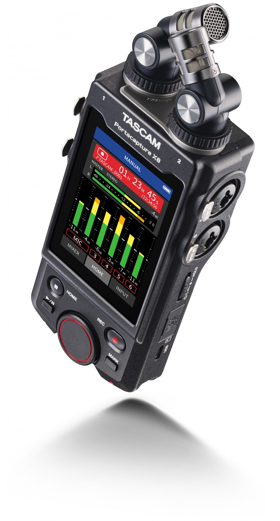 Galerijní obrázek č.12 Vícestopé rekordéry přenosné TASCAM Portacapture X8