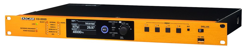 Galerijní obrázek č.2 TimeCode WoRdClock generátory TASCAM CG-2000