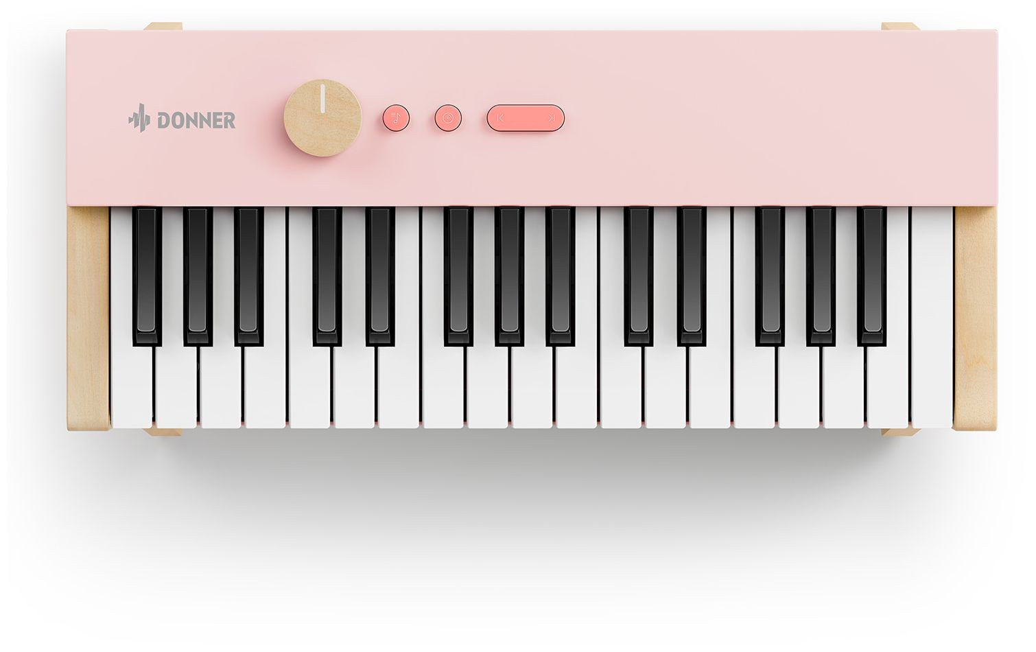Galerijní obrázek č.2 Dětské keyboardy DONNER KIDO V-10 Mini Digital Keyboard 32 keys Light Pink with Stand