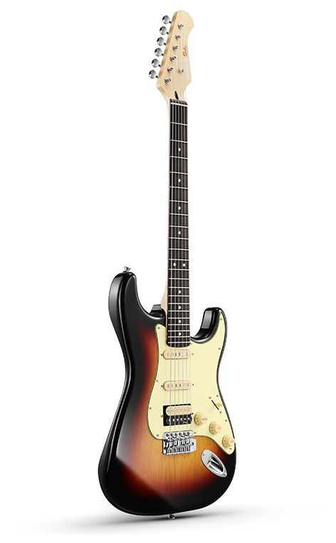Galerijní obrázek č.2 Elektrické kytary DONNER DST-600 - 3 Color Sunburst