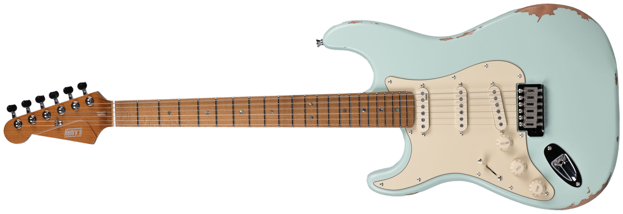 Hlavní obrázek ST - modely HENRY’S LH Destiny II Aged ST-2N Fatal - Surf Green