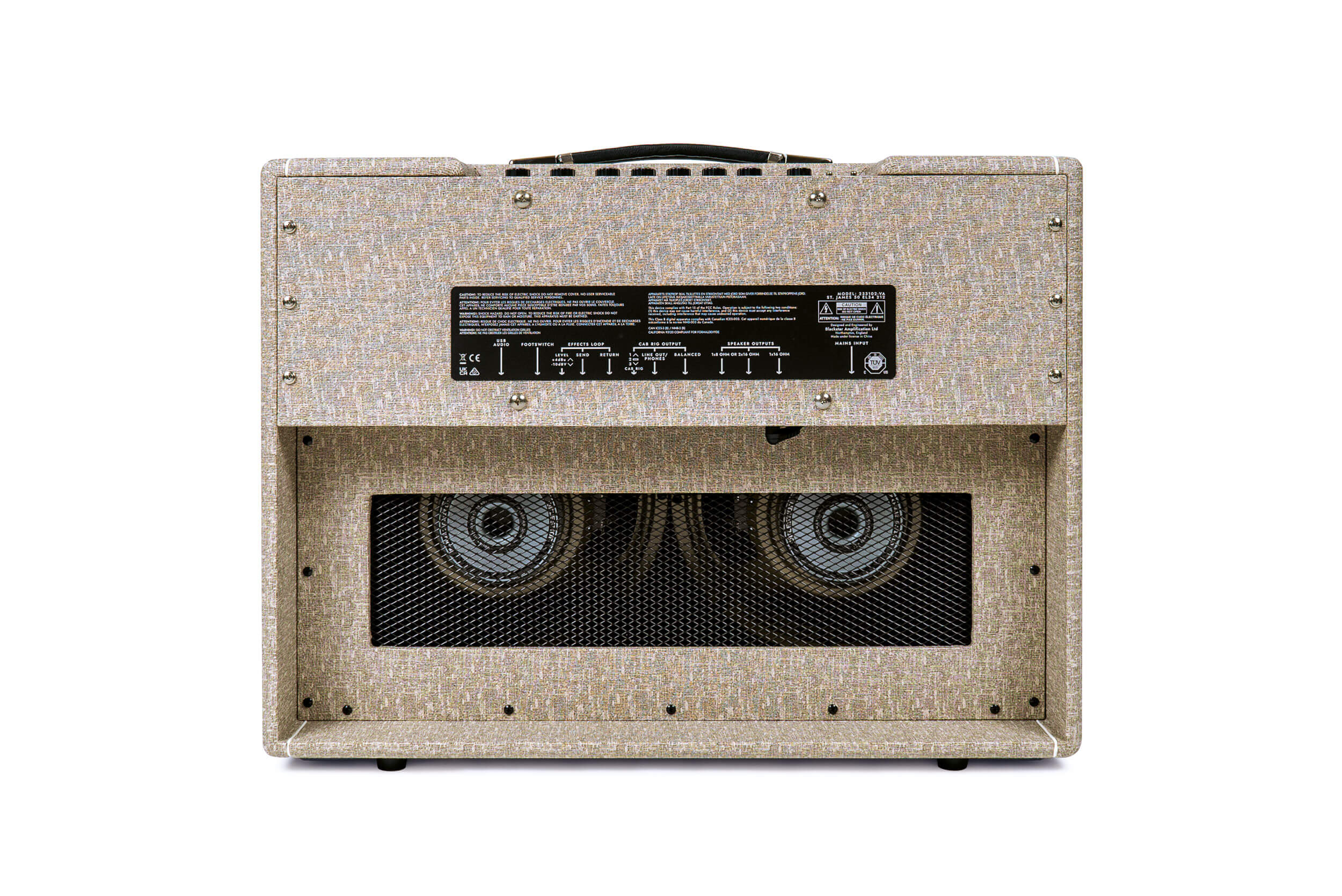 Galerijní obrázek č.3 Lampová komba BLACKSTAR St. James 50 EL34 212 Combo - Fawn
