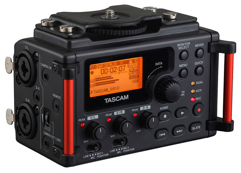 Hlavní obrázek Vícestopé rekordéry přenosné TASCAM DR-60D MKII